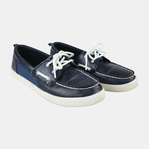 Sperry Kids Navy and White Boat Shoes
